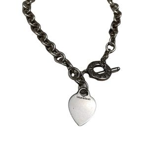 Vintage Tiffany & Co. 925 Heart Choker